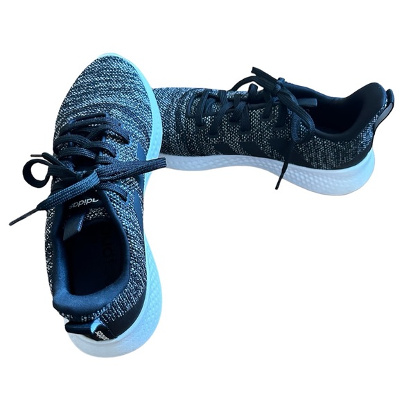 Adidas Cloudfoam Puremotion Core Grey/ Black/ WhiteRunning Shoes Size 9 - Picture 1 of 11